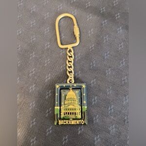 Sacramento Keychain California Trip Vacation